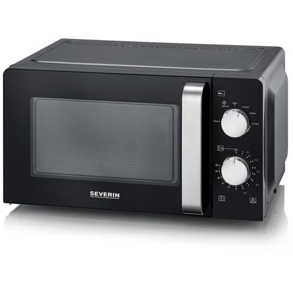 Severin Mikrobølgeovn svart 700W 17 liter MW 7886