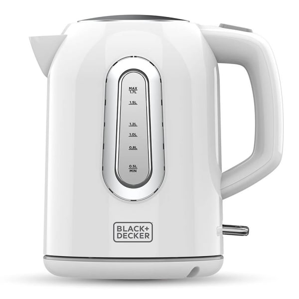 BLACK+DECKER Elkedel 1,7 L Hvid BLACK+DECKER Elkedel 1,7 L Hvid