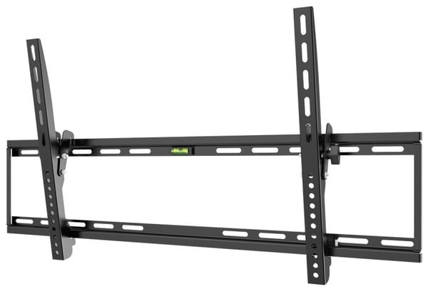 Goobay TV-väggfäste Basic TILT (XL) för TV-apparater från 43 till 100 tum (109-254 cm), vippbar upp till 75 kg