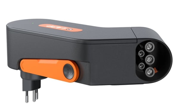 LAPP MOBILITY Mobility Dock elbillader, type Sveits (5555925005) opptil 1,8 kW, 8 A, 1-fase, for mobil lading av hybrid- og elbiler med Type 2-tilkobl