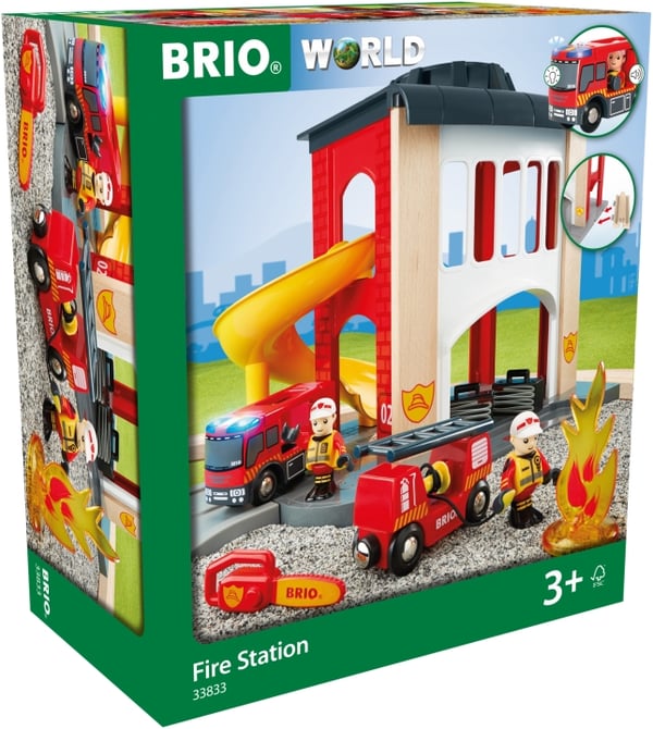 BRIO World 33833 - Brandstation