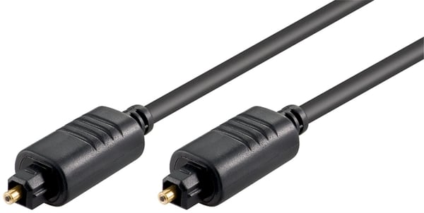 Goobay Toslink-kabel 5 mm Toslink-kontakt > Toslink-kontakt, ø 5 mm, 0,5 m