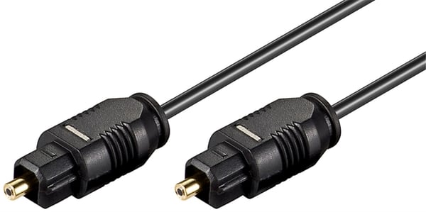 Goobay Toslink-kabel 2,2 mm Toslink-hanstik > Toslink-hanstik, ø 2,2 mm, 1.5 m