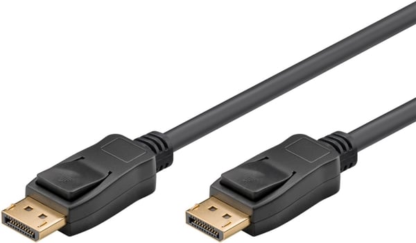 Goobay DisplayPort™-tilkoblingskabel 1.4 Displayport™-plugg > Displayport™-plugg, 8K @ 60 Hz, 5 m