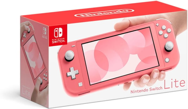 Nintendo Switch Lite spelkonsol, rosa
