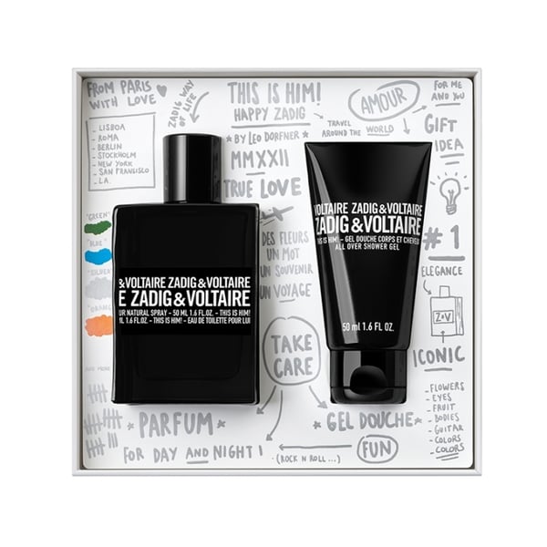 Zadig & Voltaire Zadig & Voltaire Gavesett This Is Him Edt 50ml + Shower Gel 50ml