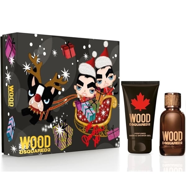 Dsquared2 Gavesett Dsquared2 Wood Pour Homme Edt 30ml + Sg 50ml