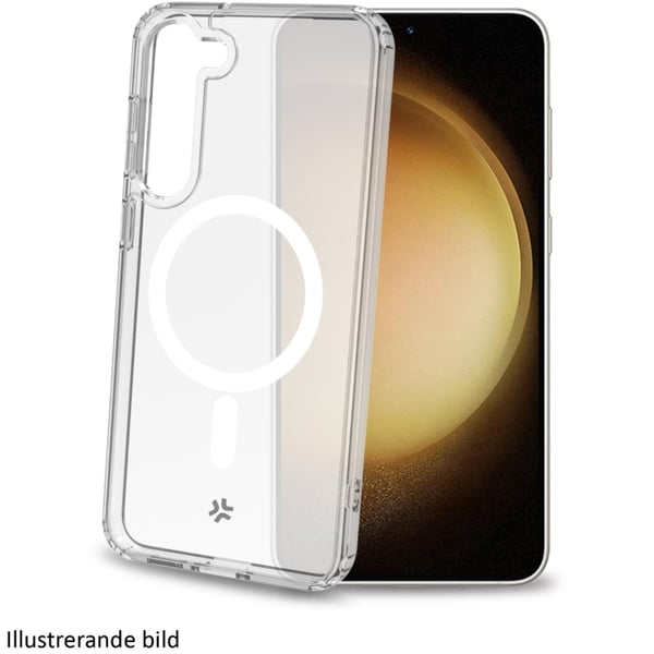 Celly Gelskinmag Magnetic TPU Cover Galaxy S24+ 5G Transparent