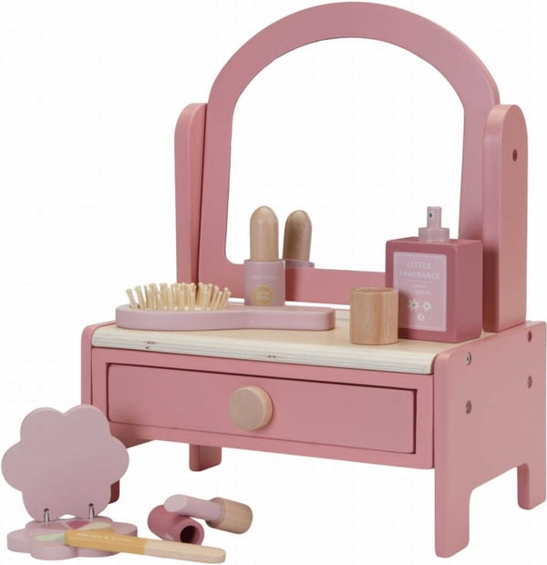 Little Dutch kauneuspöytä, pinkki Little Dutch kauneuspöytä, pinkki