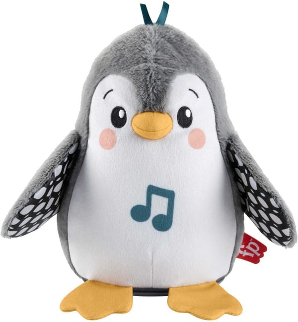 Fisher-Price Flap & Wobble Penguin musikalisk mjukleksak