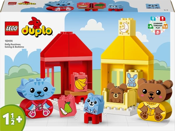 Lego DUPLO My First 10414 - Hverdagsrutiner: mat og leggetid