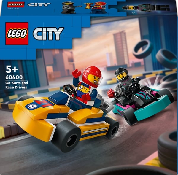Lego City Great Vehicles 60400 - Gokart og racerfører