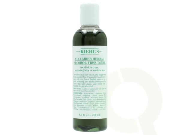 Kiehls Kiehl's Cucumber Herbal Alcohol Free Toner 250 ml For All Skin Types