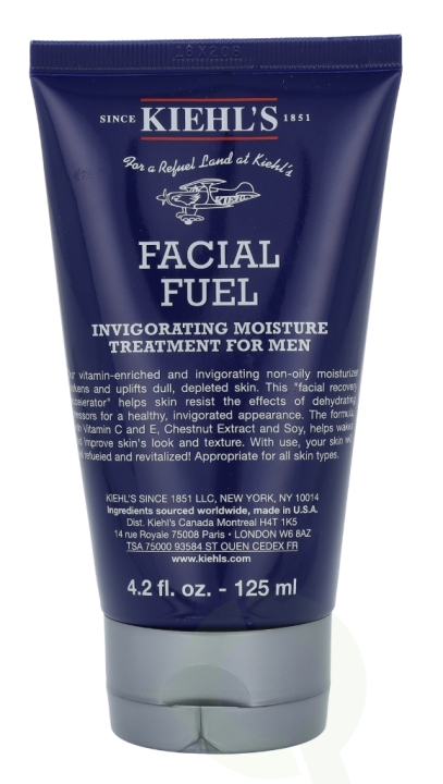 Kiehls Kiehl's Men Facial Fuel Energizing Moisture Treatment 125 ml For All Skin Types