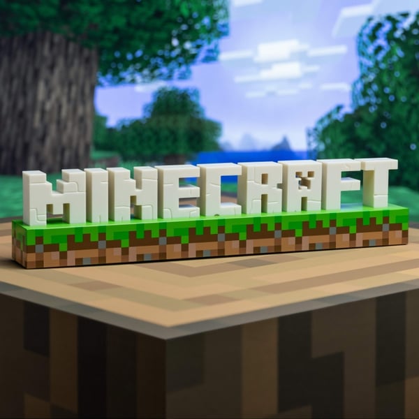 Paladone Minecraft Logo -valo Paladone Minecraft Logo -valo