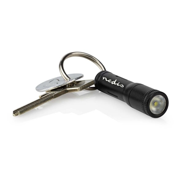Nedis LED lommelykt | Batteri drevet | 1.5 V DC | 3 W | 1x AAA/LR03 | Nominell lysfluks: 100 lm | Lysrekkevidde: 35 m | Strålevinkel: 10 ° Nedis LED lommelykt | Batteri drevet | 1.5 V DC | 3 W | 1x AAA/LR03 | Nominell lysfluks: 100 lm | Lysrekkevidde: 35 m | Strålevinkel: 10 °
