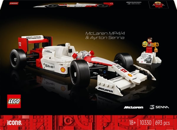 Lego Icons 10330 - McLaren MP4/4 &amp; Ayrton Senna