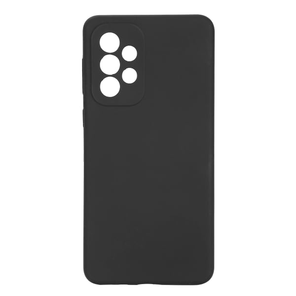 Essentials Samsung Galaxy A23/A23 5G bakdeksel i silikon, Blk