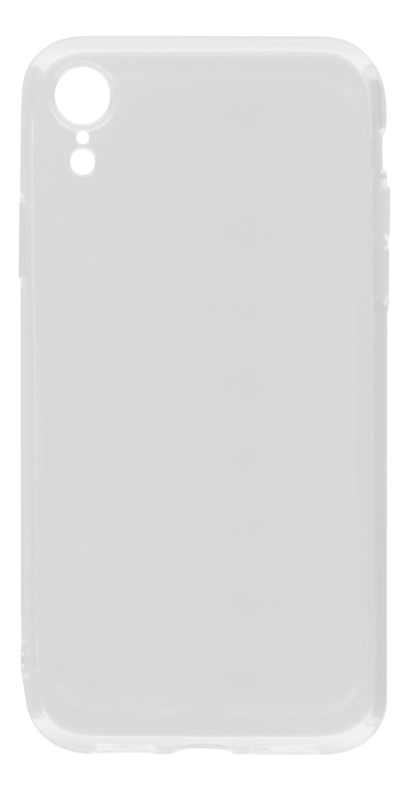 moba iPhone XR, TPU-deksel, gjennomsiktig