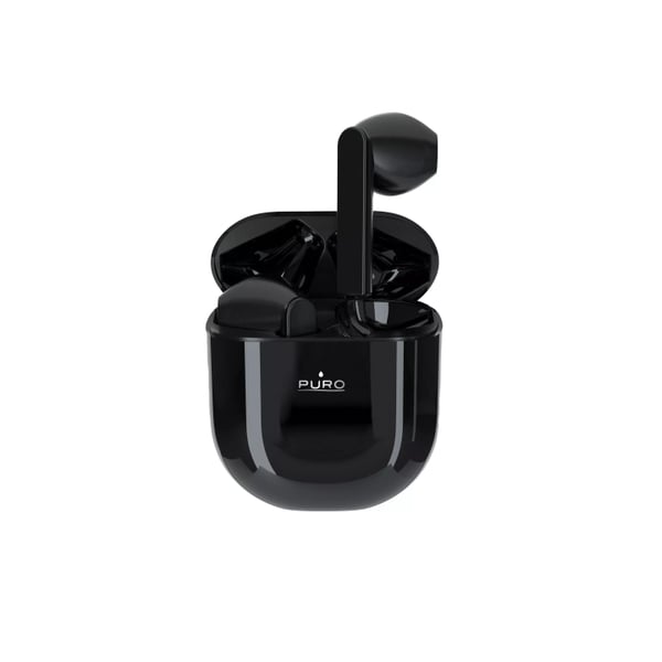 Puro ICON POD 2, Bluetooth-øretelefoner m/ladebase, svart