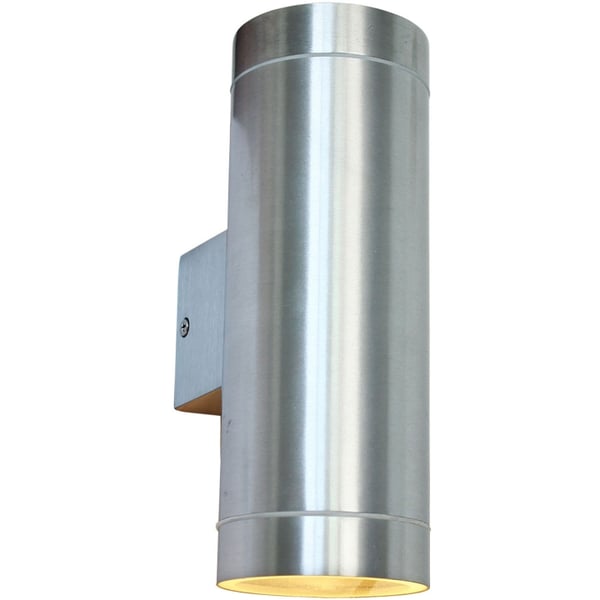 Llitt Daniel II Veggarmatur 2xGU10 sokkel IP44 Aluminium