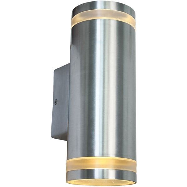 Llitt Nils II Veggarmatur 2xGU10 sokkel IP44 Aluminium