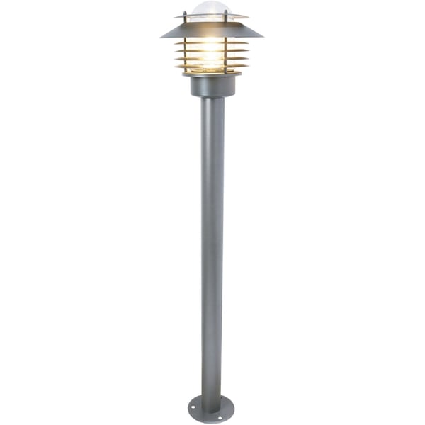Llitt Stig Bollard Pollare 100cm E27-sockel IP44 Antracit