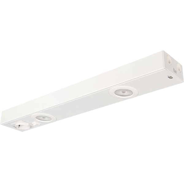 Llitt Emma 580 Köksbänksbelysning 2xspot + uttag 3000K 650lm 580cm