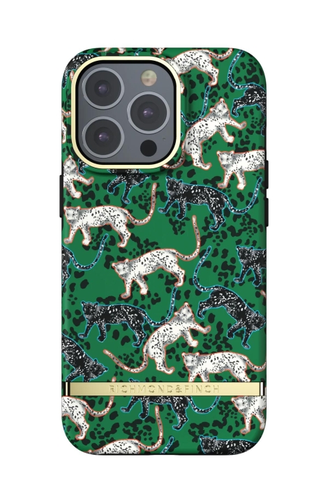 Richmond &amp; Finch iPhone 13 Pro Freedom-etui, grøn leopard