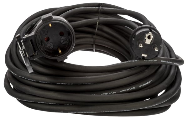 Nordic Quality Förlängningskabel H05RR-F 3G1,5 20m