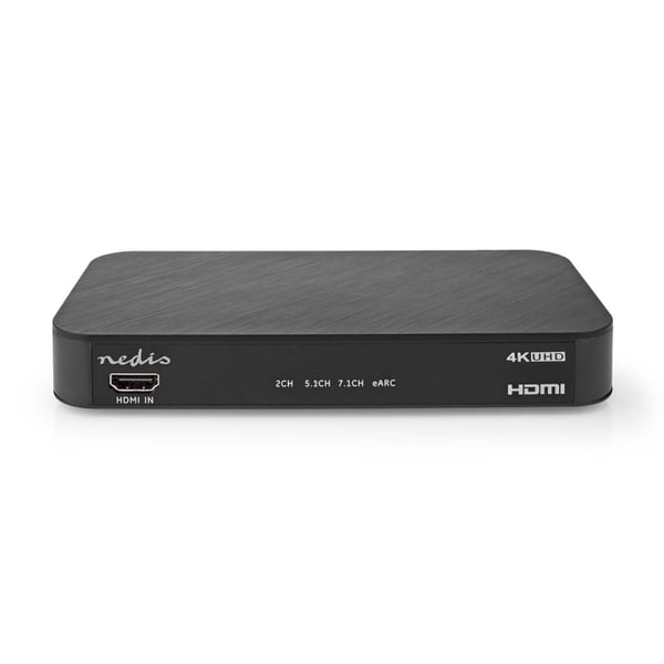 Nedis Digital Audio Converter | 2-veis | Inngang for lyd-/video-/datatilkoblinger: DC Power / 1x HDMI™ Input | Utgang for lyd-/video-/datatilkoblinger