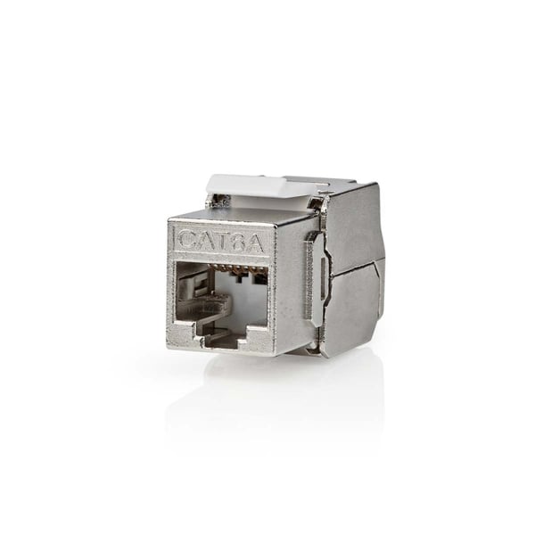 Nedis Keystone | CAT6a / Keystone | RJ45 Hun | S/FTP | Metal | Box
