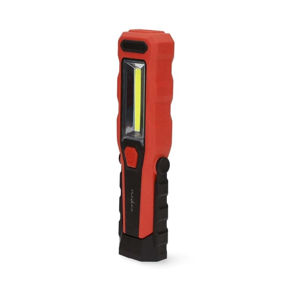 Nedis Work Lampe | 4 W | Batteri drevet | 5 V DC | Oppladningsbar | Lett varighet: 5 h | 300 lm | Lysrekkevidde: 20 m