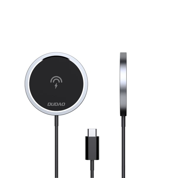 Dudao A12XS MagSafe-lader 15W svart