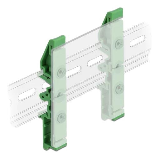 DeLOCK DIN-skinneklemme for kretskort 85 mm 4 stk