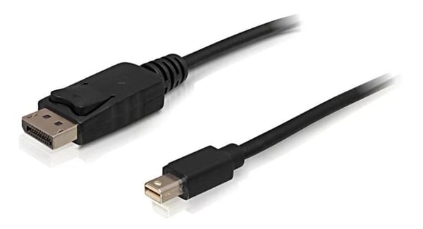 DeLOCK Cable Mini Displayport 1.2 male to Displayport male, black DeLOCK Cable Mini Displayport 1.2 male to Displayport male, black