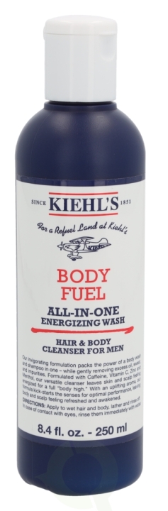 Kiehl's Body Fuel All-In-One Energizing Wash 250 ml Hair & Body