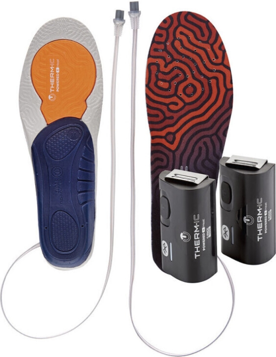 Therm-ic Insoles 3D Set oppvarmede innleggssåler med batteri, størrelse XL