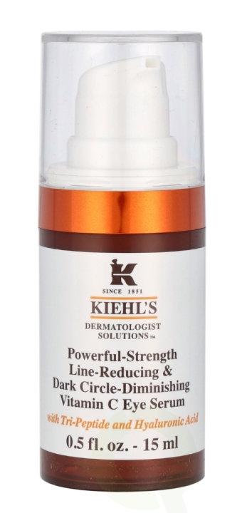 Kiehl's D.S. Powerful-Strenght Vitamin C Eye Serum 15 ml Line-Reducing & Dark Circle-Diminishing
