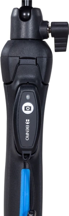 Benro BK15 selfiepinne og ministativ, svart-blå