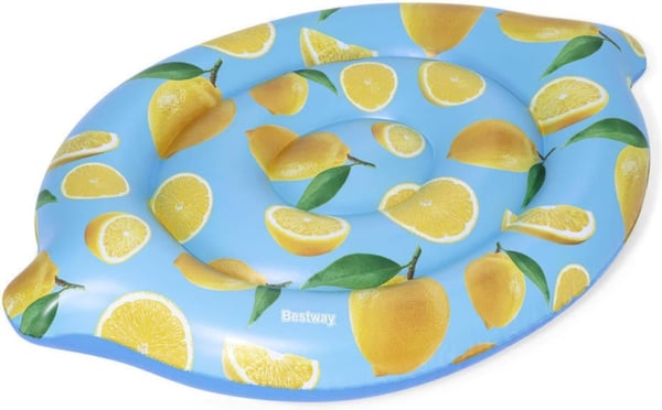 Bestway Citron-bademadras, 176 x 122 cm