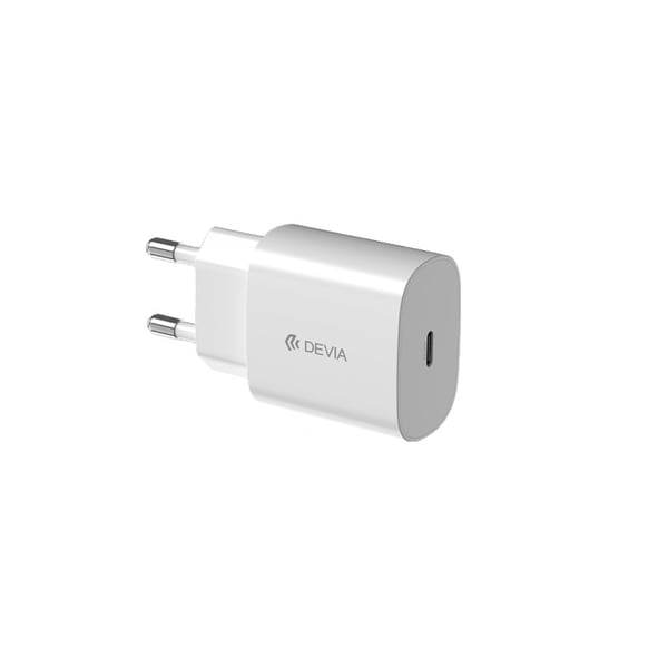 Devia väggladdare Rocket PD 20W 1x USB-C vit