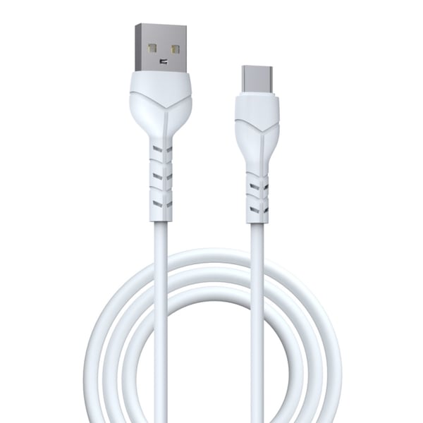 Devia kabel Kintone EC145 USB - USB-C 1,0 m 2,1A hvit