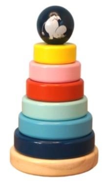 Barbo Toys Mumin stabelringer (6 ringer)