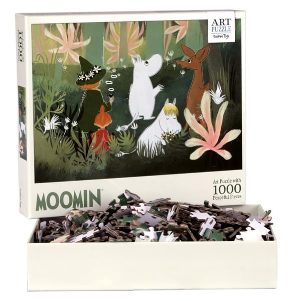 Barbo Toys Muumi Taidepalapeli Vihreä 1000 kpl