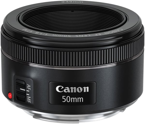 Canon EF 50 mm f/1,8 STM normalobjektiv