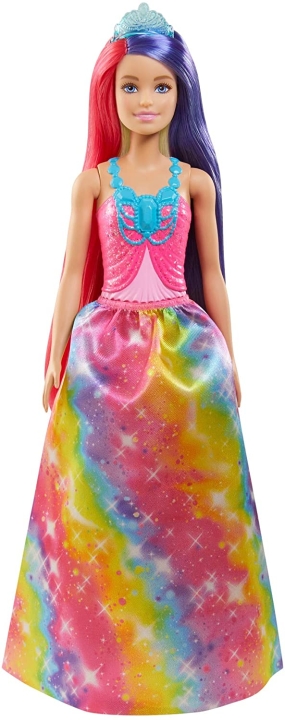 Barbie Dreamtopia - Prinsessdocka med långt hår (GTF38)