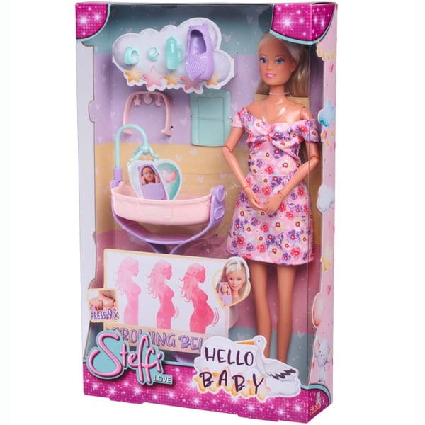 Simba Toys Steffi LOVE Gravid med voksende mage