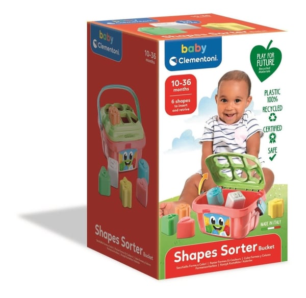 Clementoni Form-sorteringsspand (100 % genbrug)