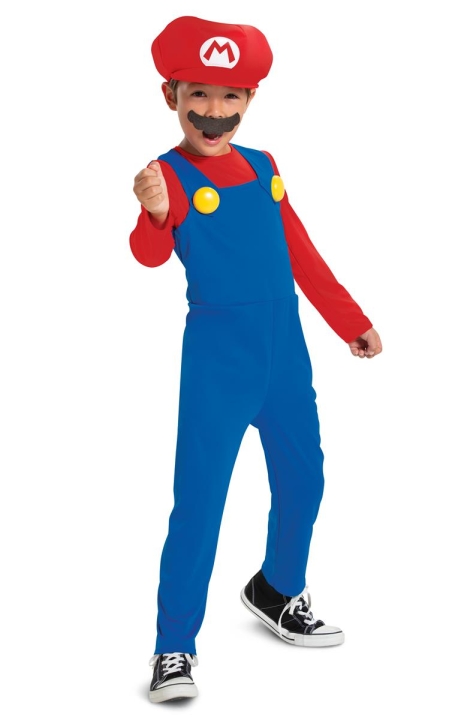 JAKKS Pacific Disguise Super Mario-kostume Mario M (7-8)